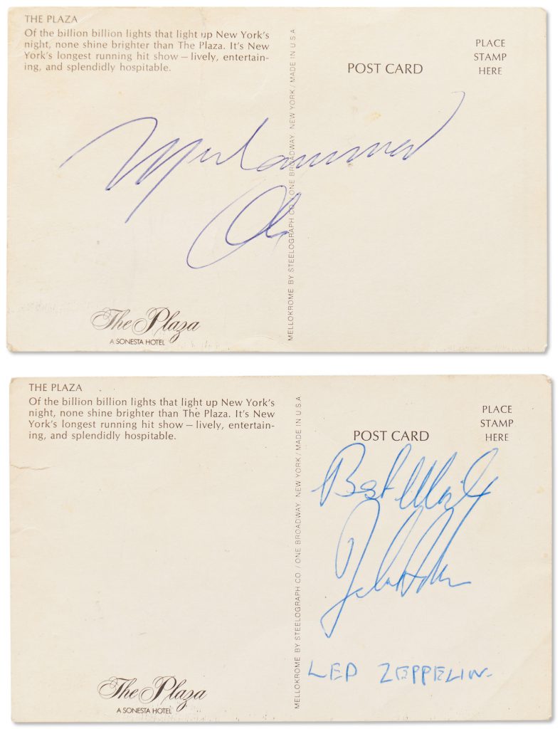 John Bonham signed Led Zeppelin II album