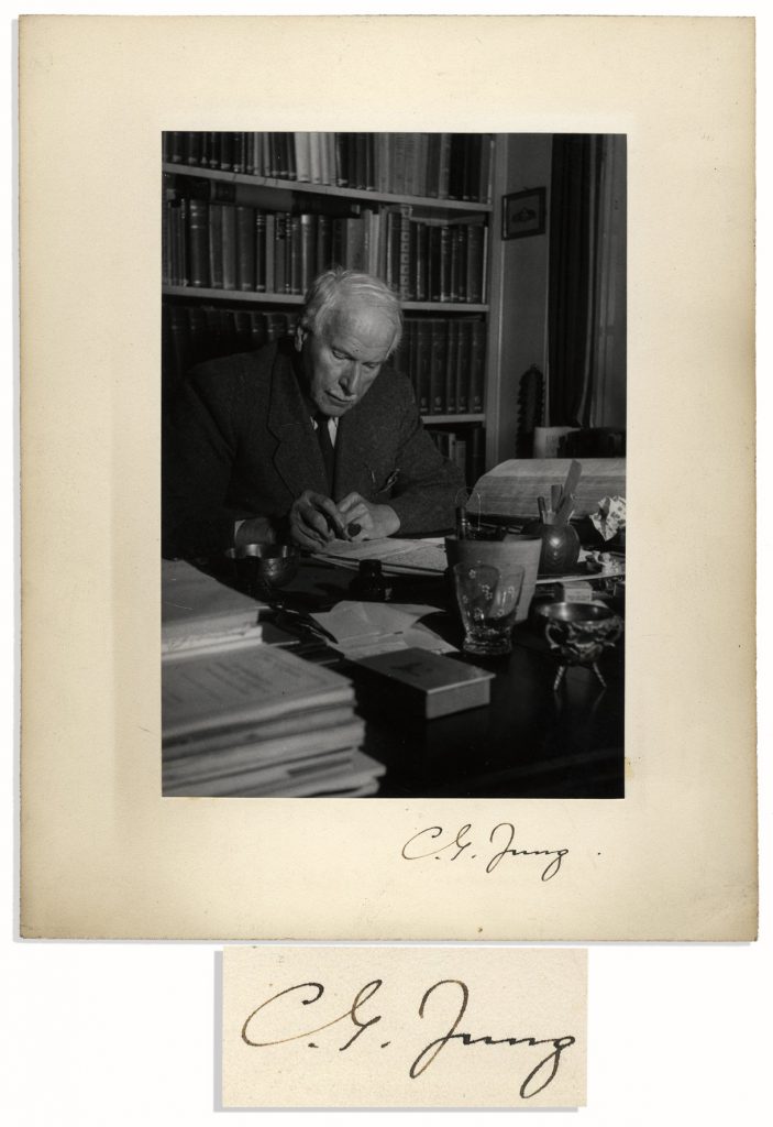Carl Jung signed photo