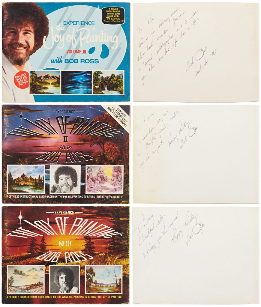 Bob Ross autograph