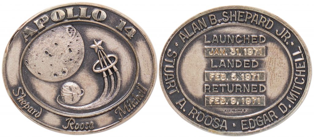 Apollo 14 Robbins medal