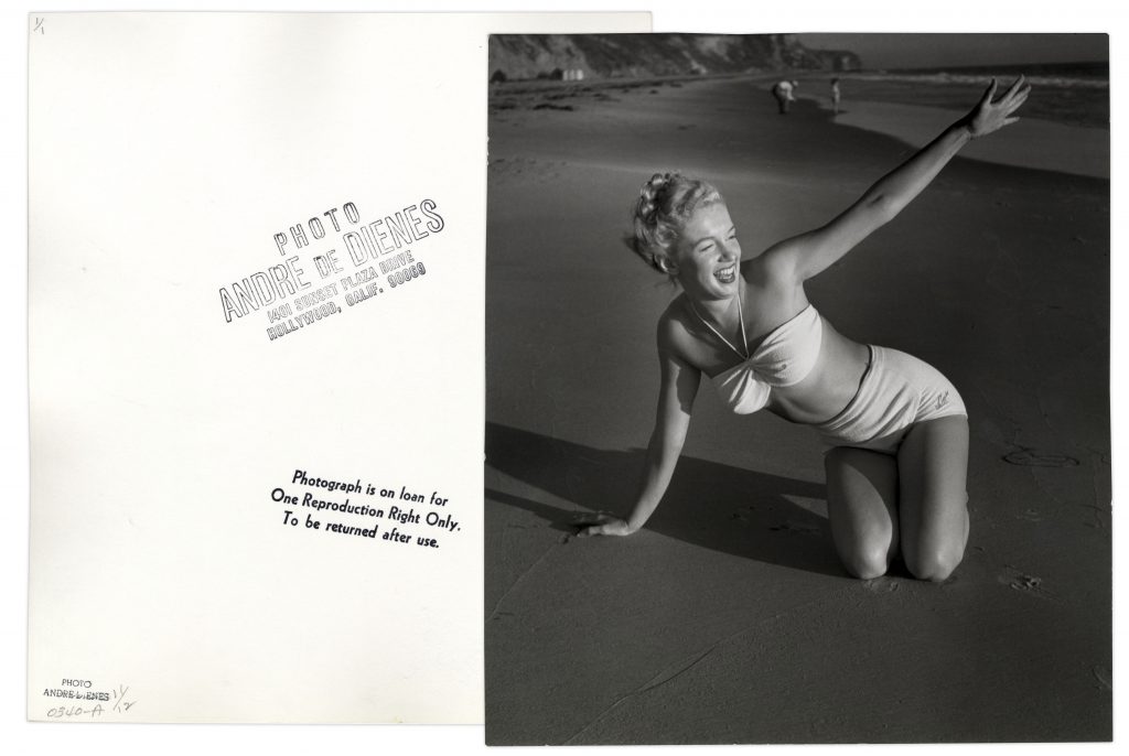 George Barris signed Marilyn Monroe photo