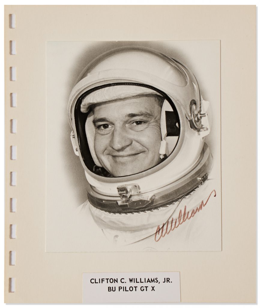 Clifton Williams signed photo