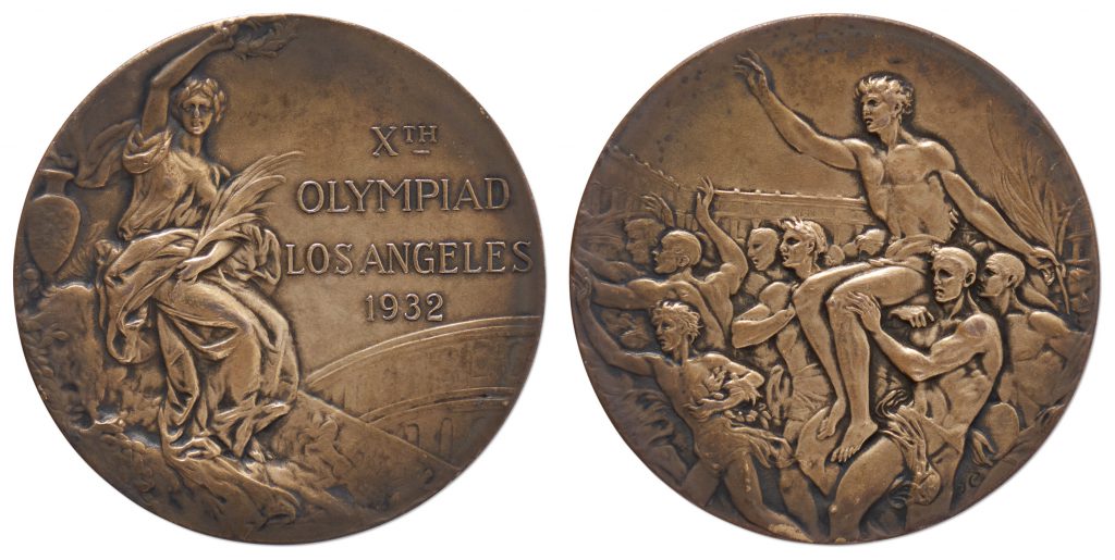 Pierre de Coubertin autograph letter signed