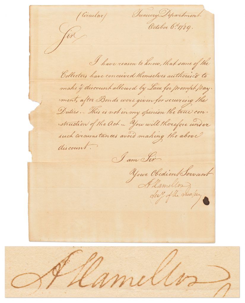 Alexander Hamilton Observations Certain Documents 1797