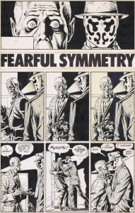 Dave Gibbons Watchmen art Dave Gibbons Watchmen Cover Art