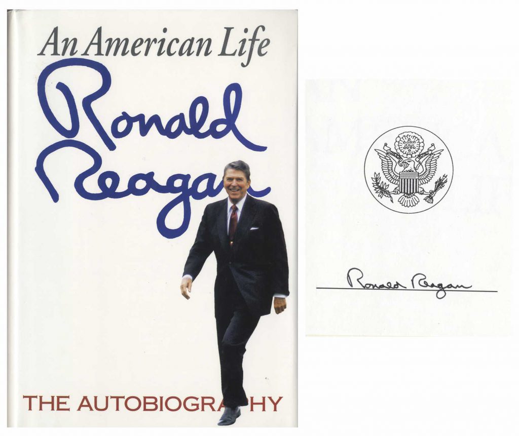 Ronald Reagan Autograph