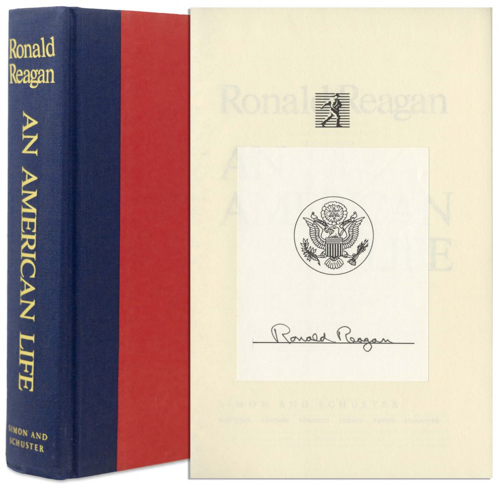 Ronald Reagan Autograph
