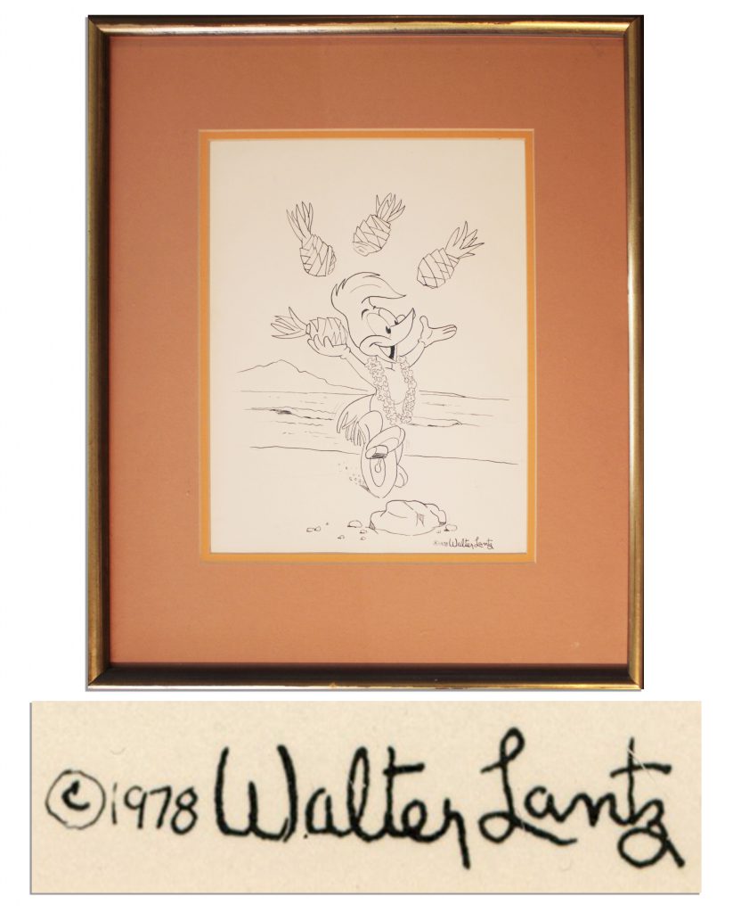 Walter Lantz Woody Woodpecker art