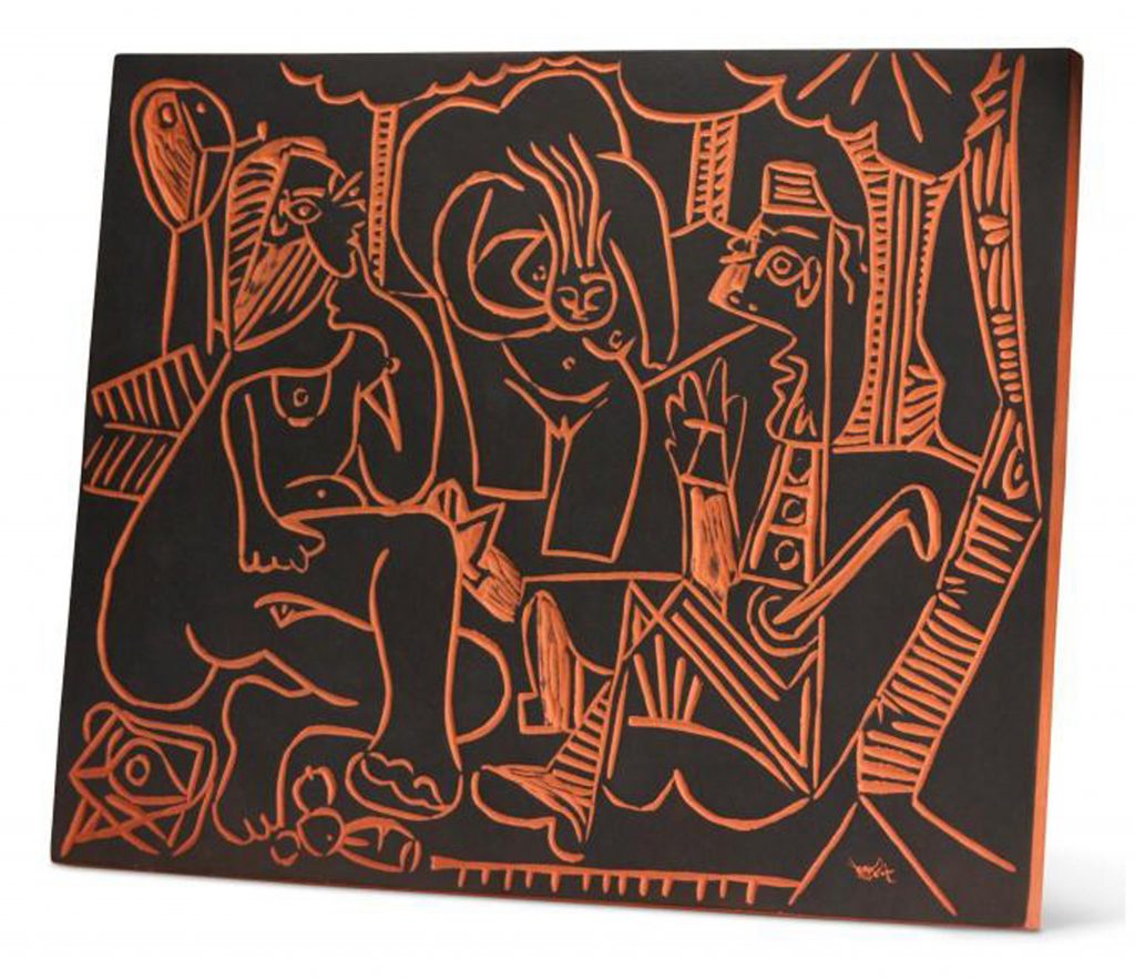 Pablo Picasso Le déjeuner sur l'herbe A R 517