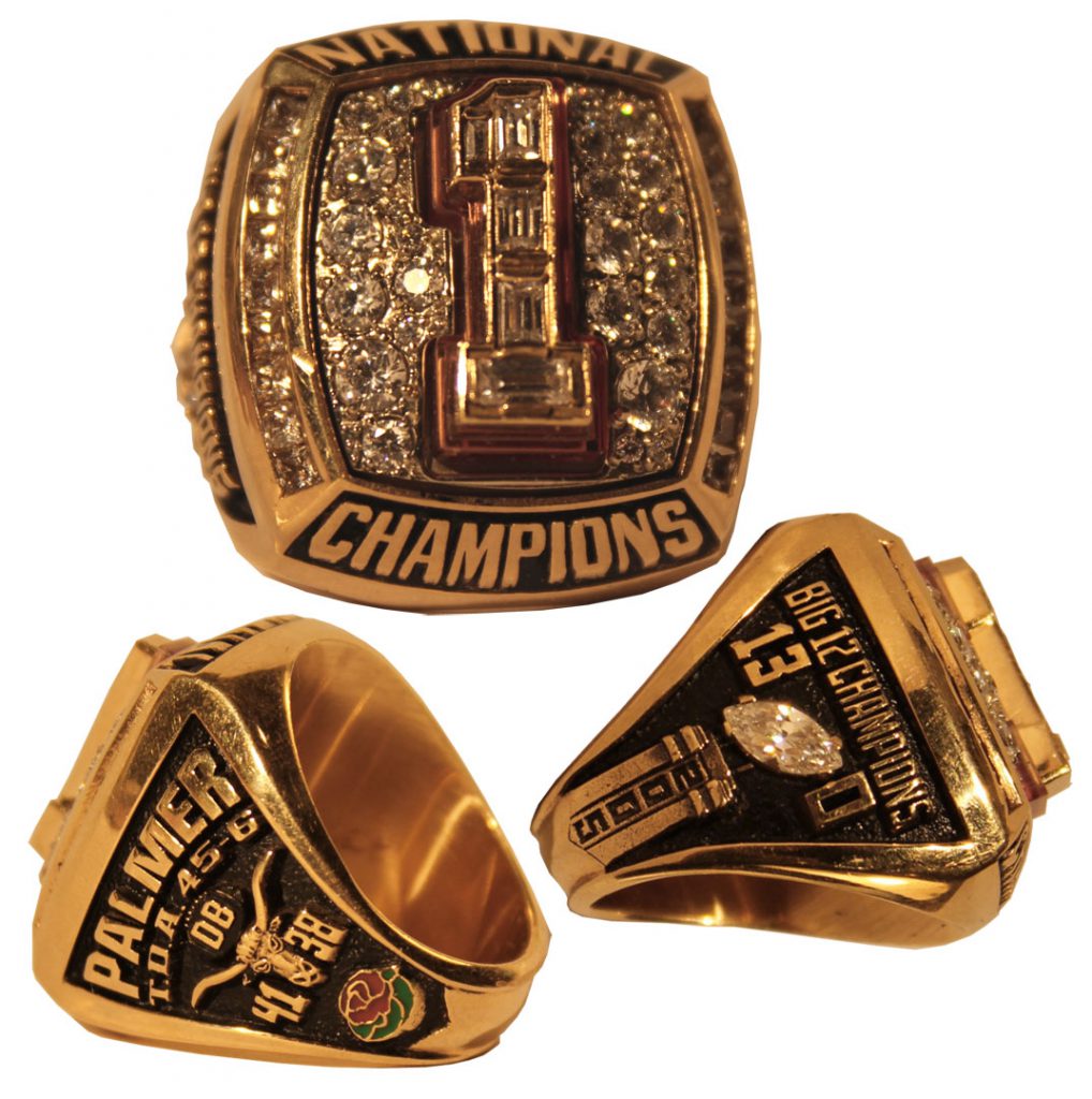 2005 Texas Longhorns ring