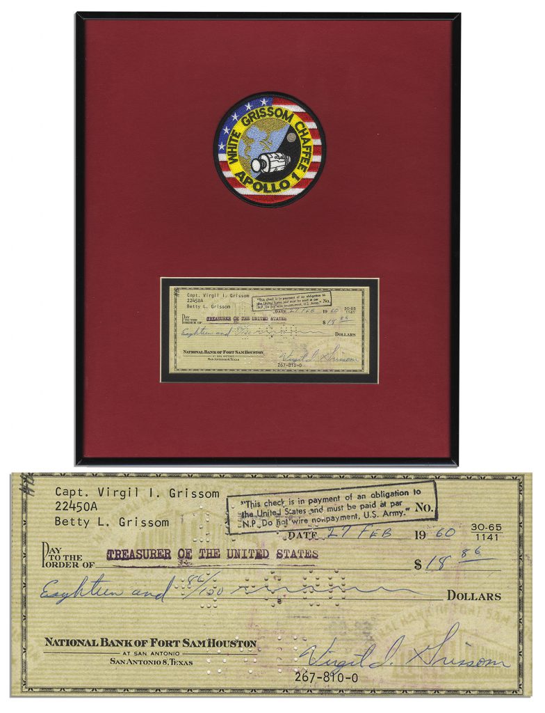 Gus Grissom Autograph