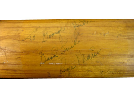 Roger Maris autograph