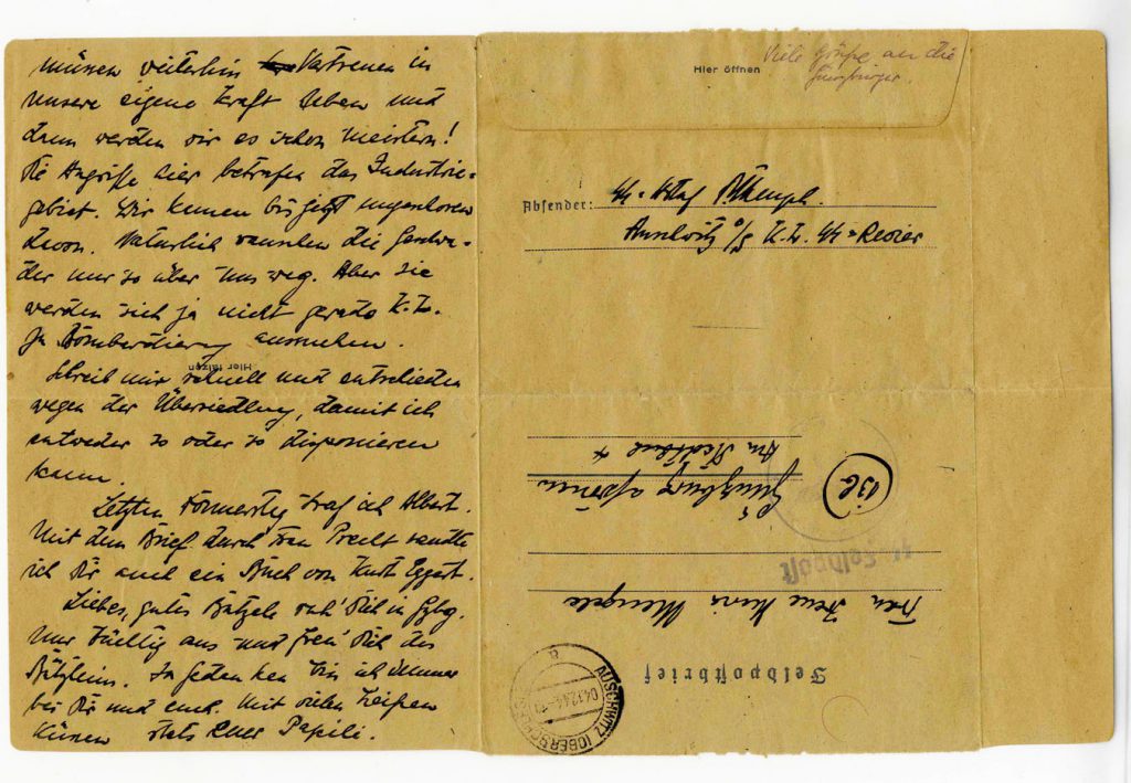 Josef Mengele Autograph