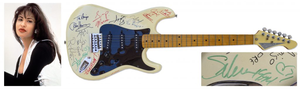 Selena Quintanilla-Perez autograph