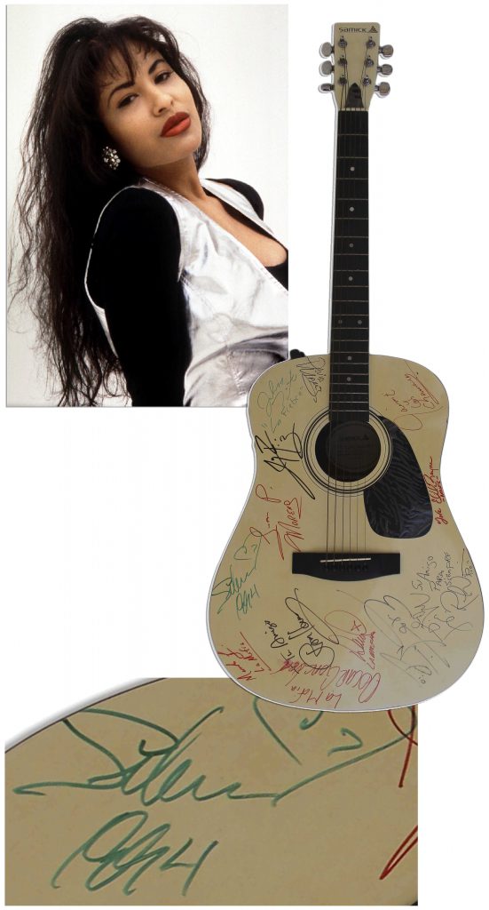 Selena Quintanilla-Perez autograph