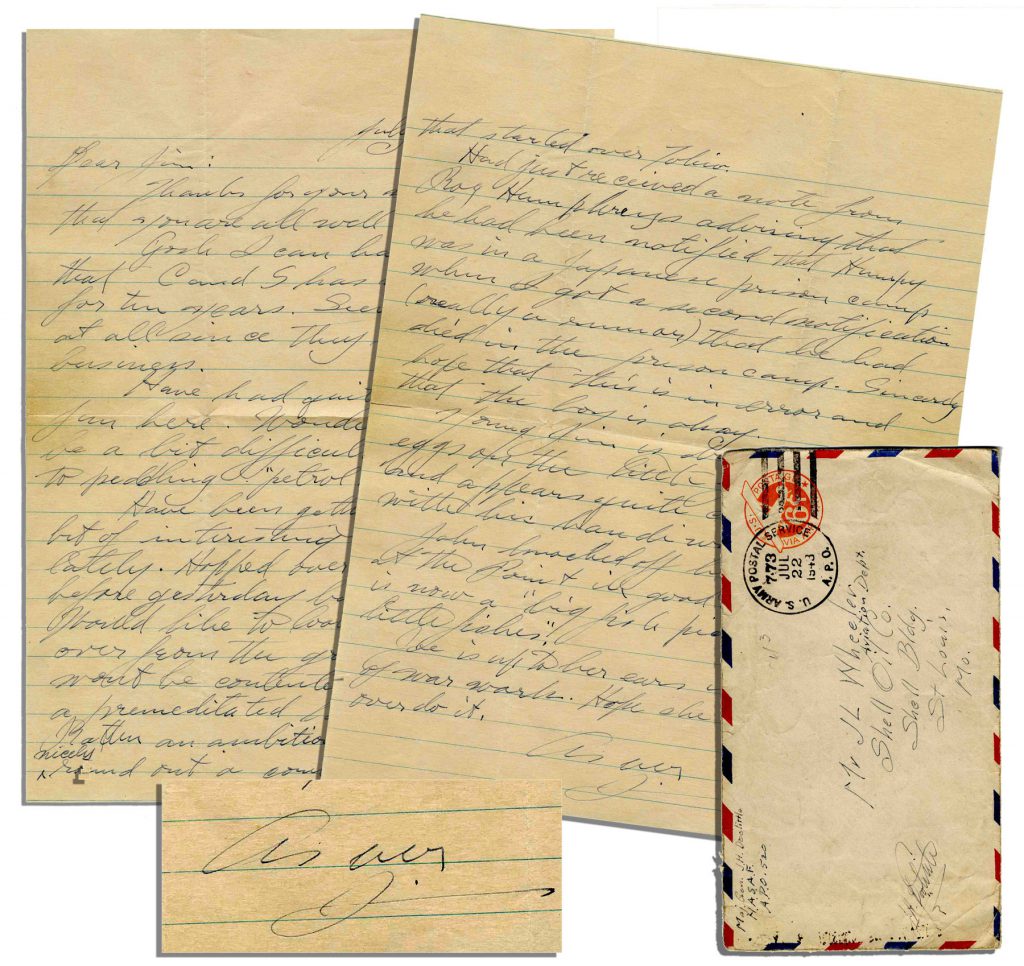 Doolittle Raiders autograph