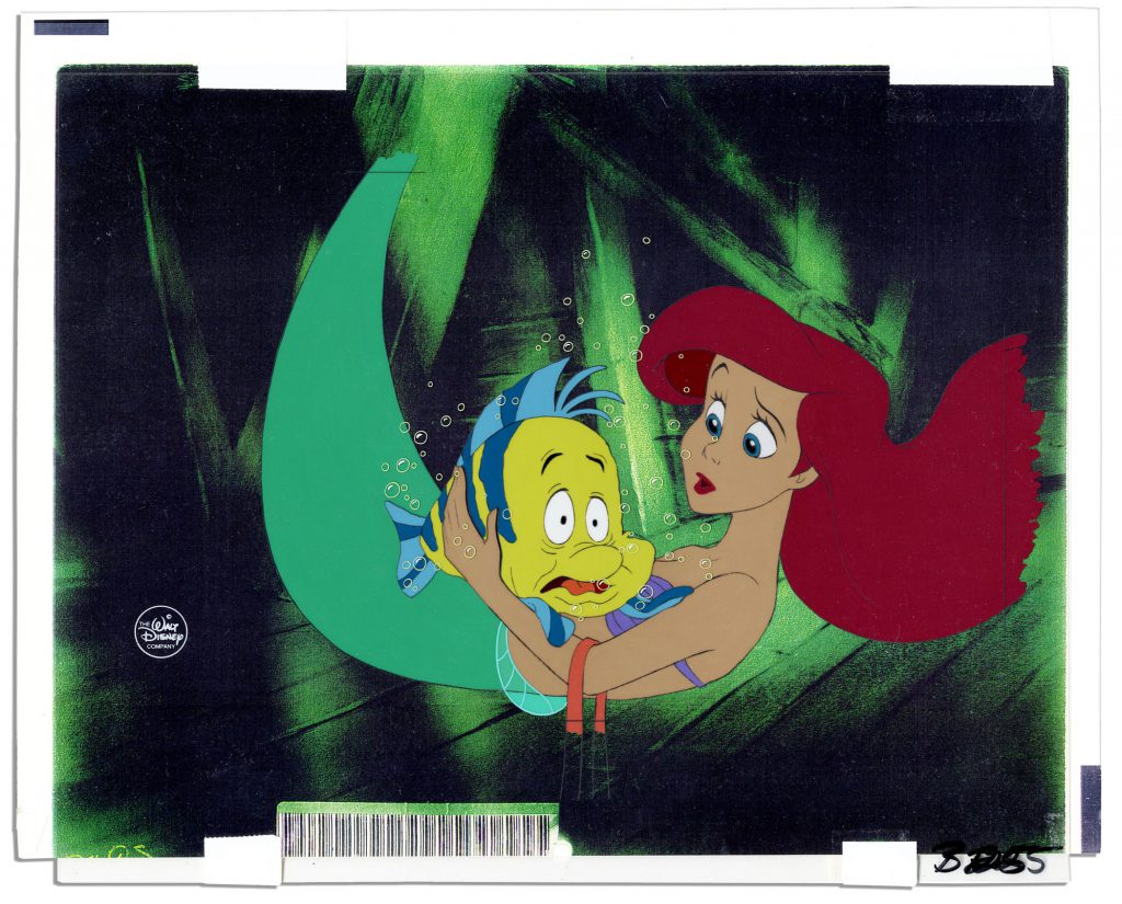 Little Mermaid cel