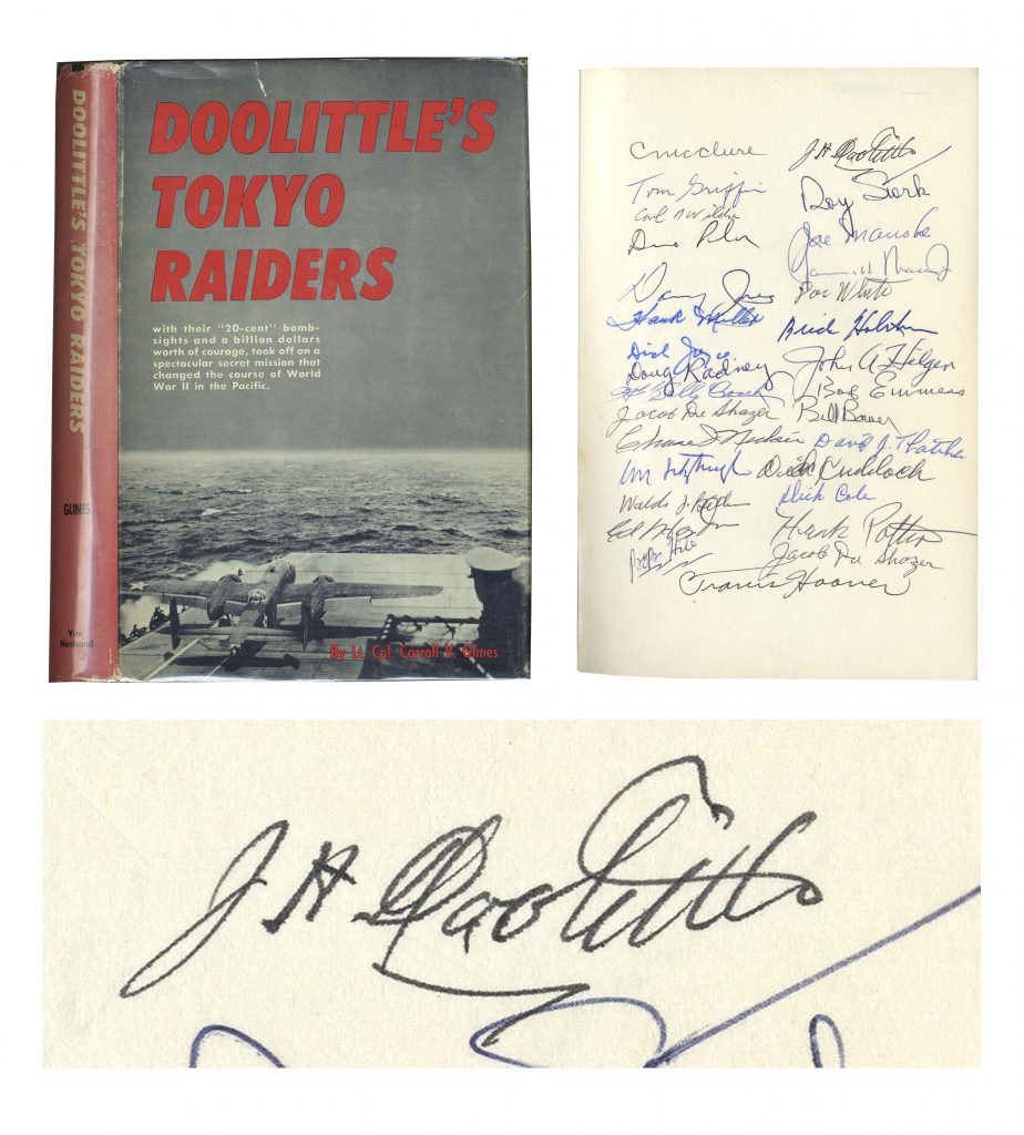 Doolittle Raiders autograph