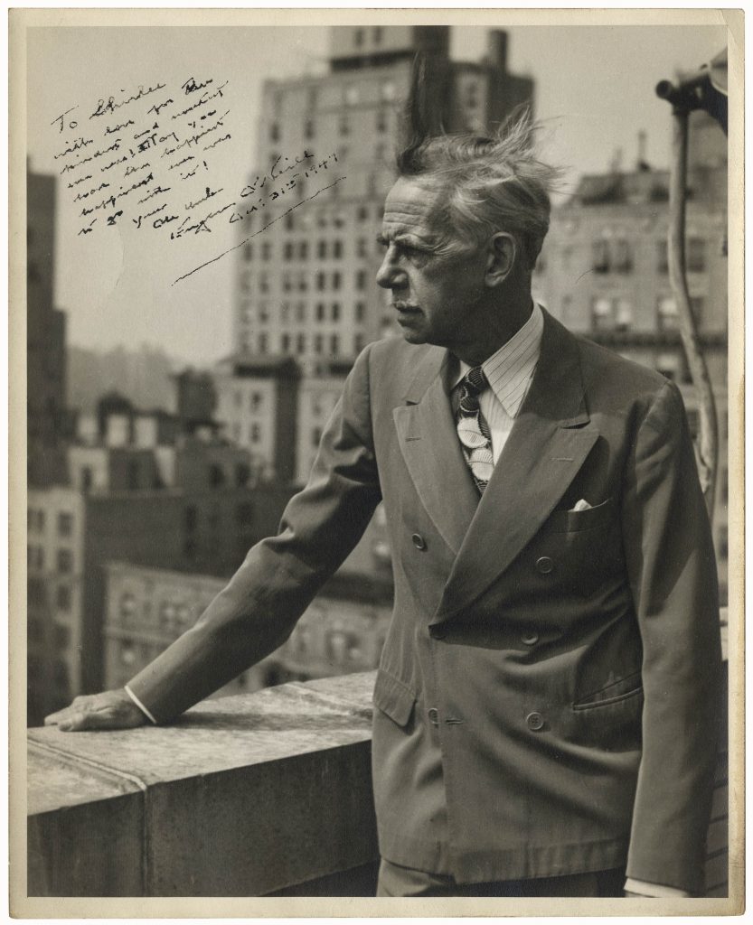 Eugene ONeill autograph