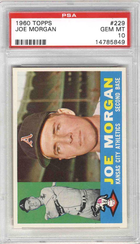 1960 Topps Joe Morgan #229 PSA 10