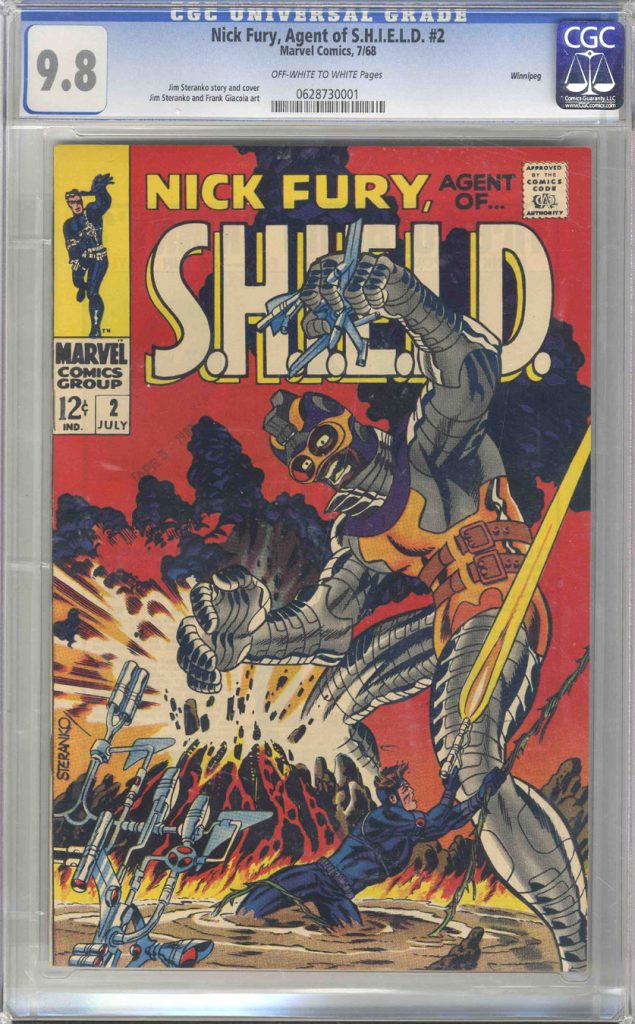 Nick Fury Agent of SHIELD 2 CGC 9.8