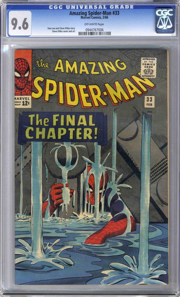 Amazing Spider Man 33 CGC 9.6