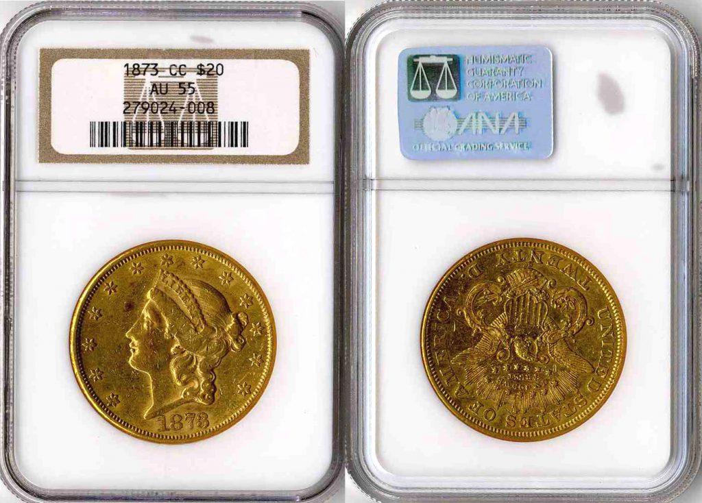 1909 Saint-Gaudens $20 NGC MS65