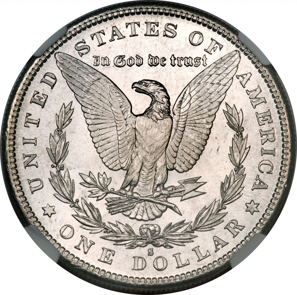 1882 S Morgan Dollar $1 NGC MS68