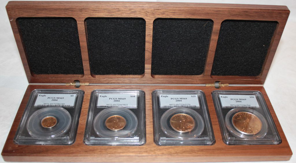 2004 Gold Eagle Coin Set PCGS MS69