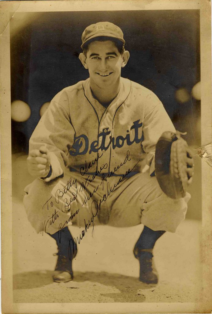 Mickey Cochrane autograph
