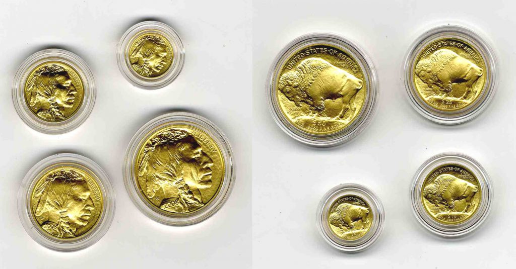 2008 W Gold Buffalo $25 Set of 328 ANACS SP 70