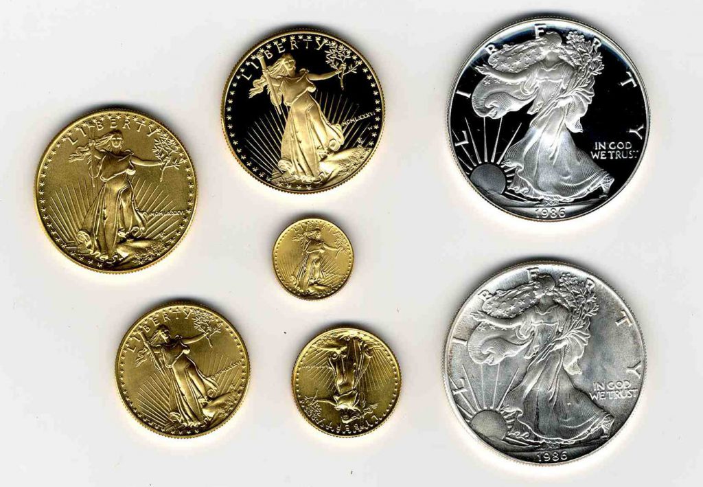1986 Gold Eagle Set