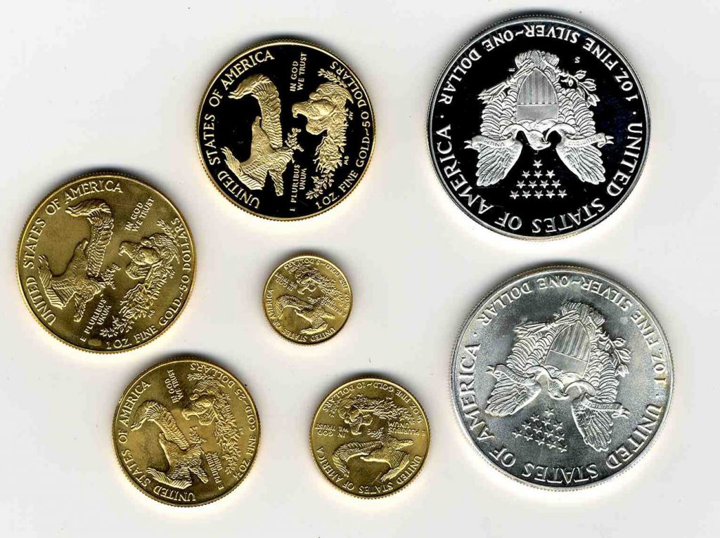 1986 Gold Eagle Set