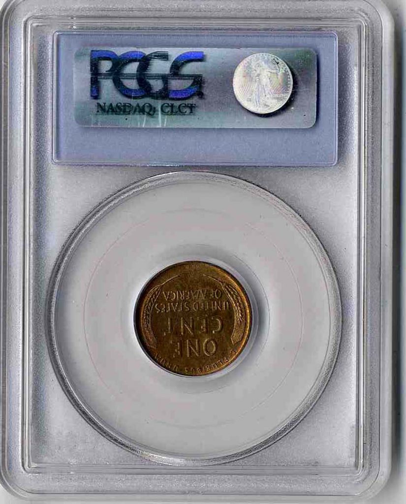 1909 S VDB 1c Lincoln Penny PCGS MS 65 Red RD