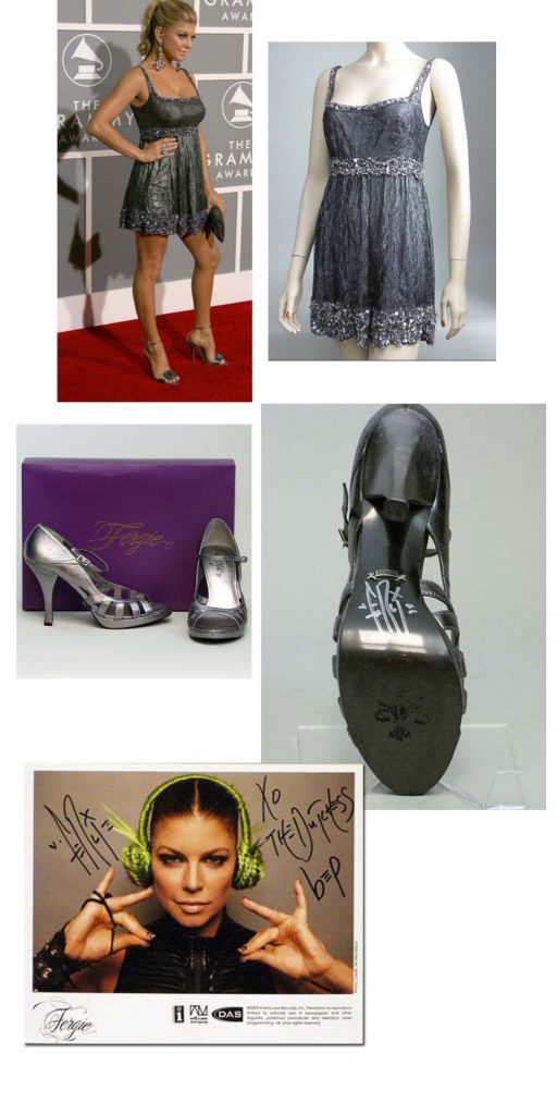 Black Eyed Peas Fergie worn dress