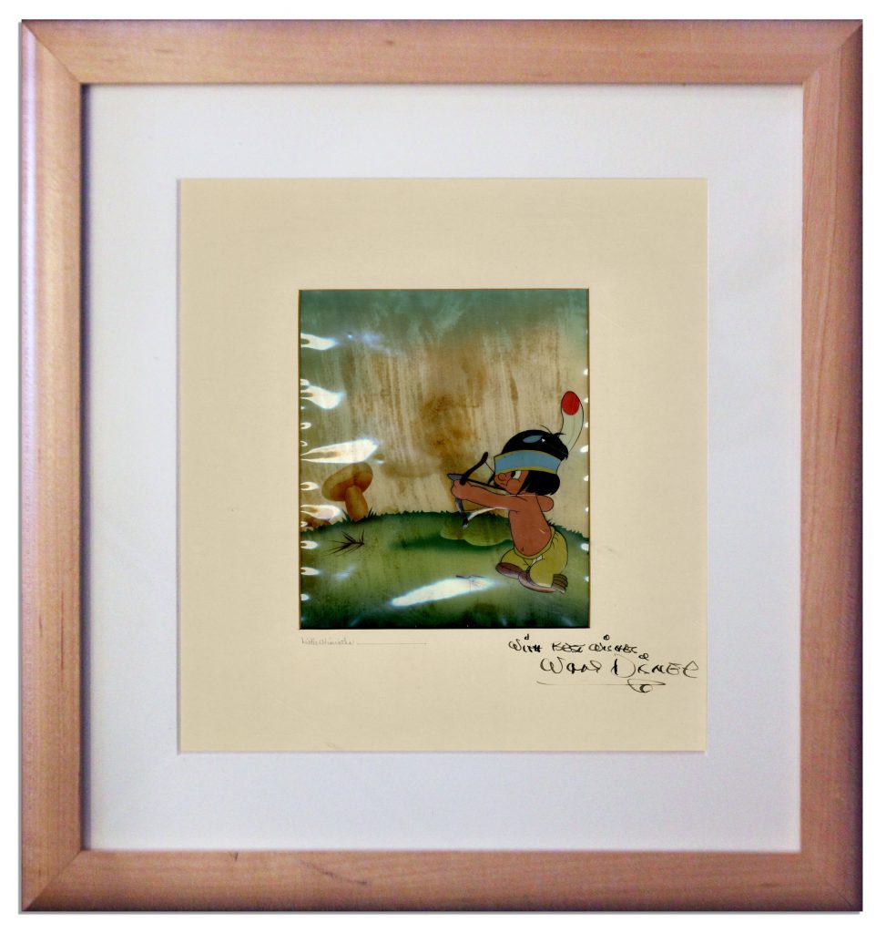 Walt Disney Little Hiawatha cel