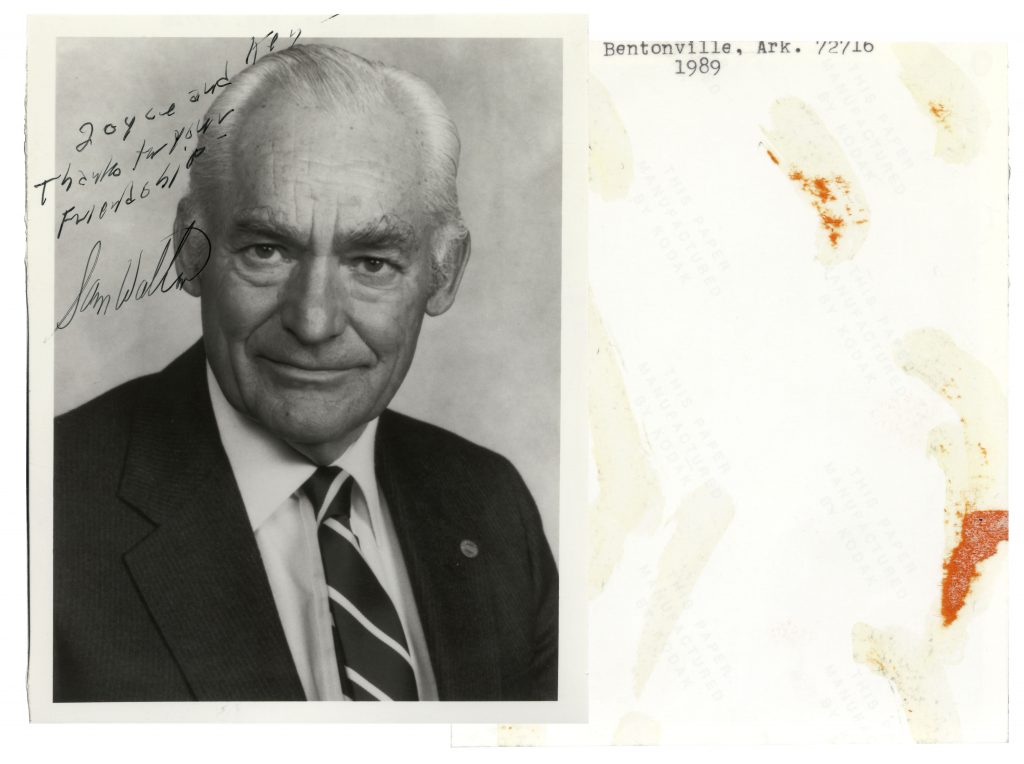 Sam Walton autograph 