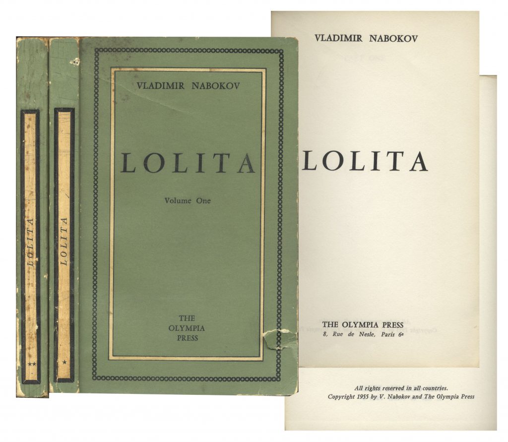 Vladimir Nabokov Lolita 1st Edition