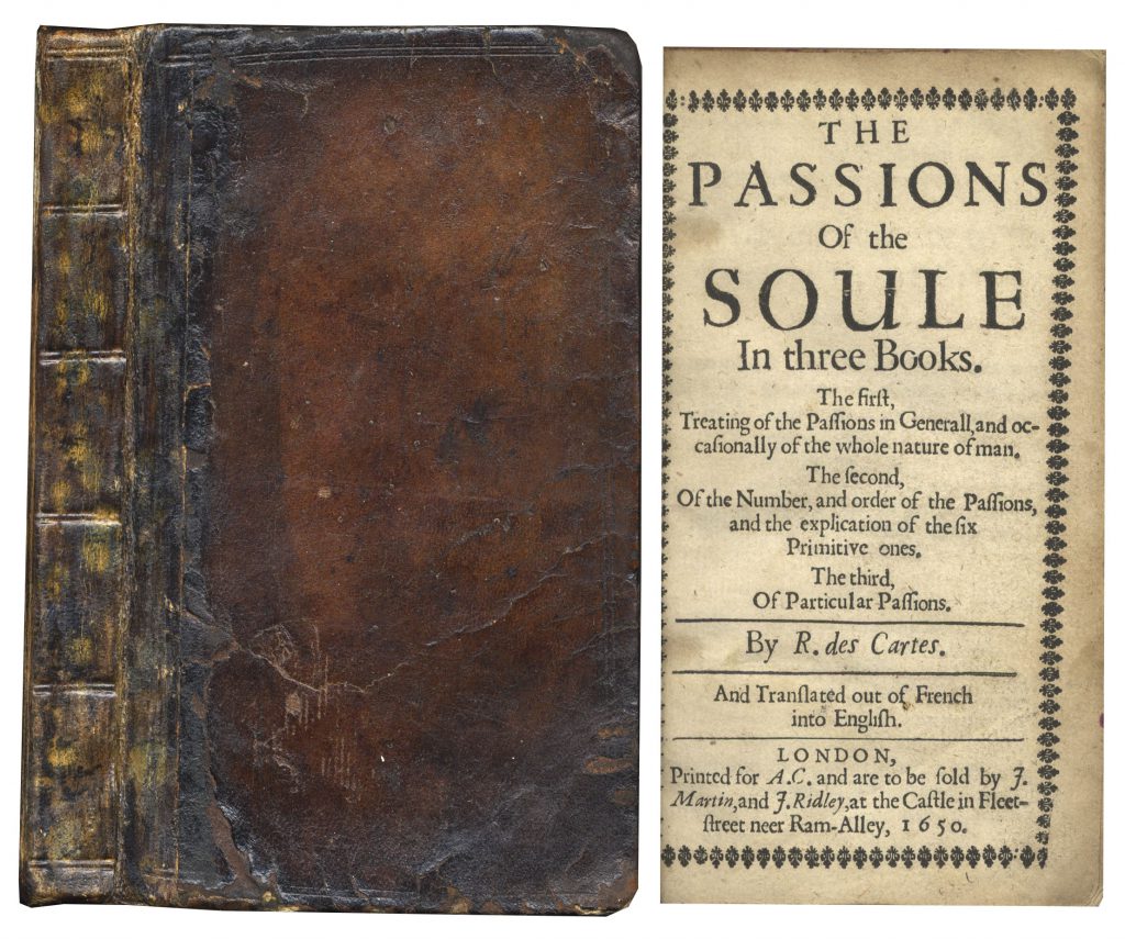 Rene Descartes Passions of the Soule 1st edition