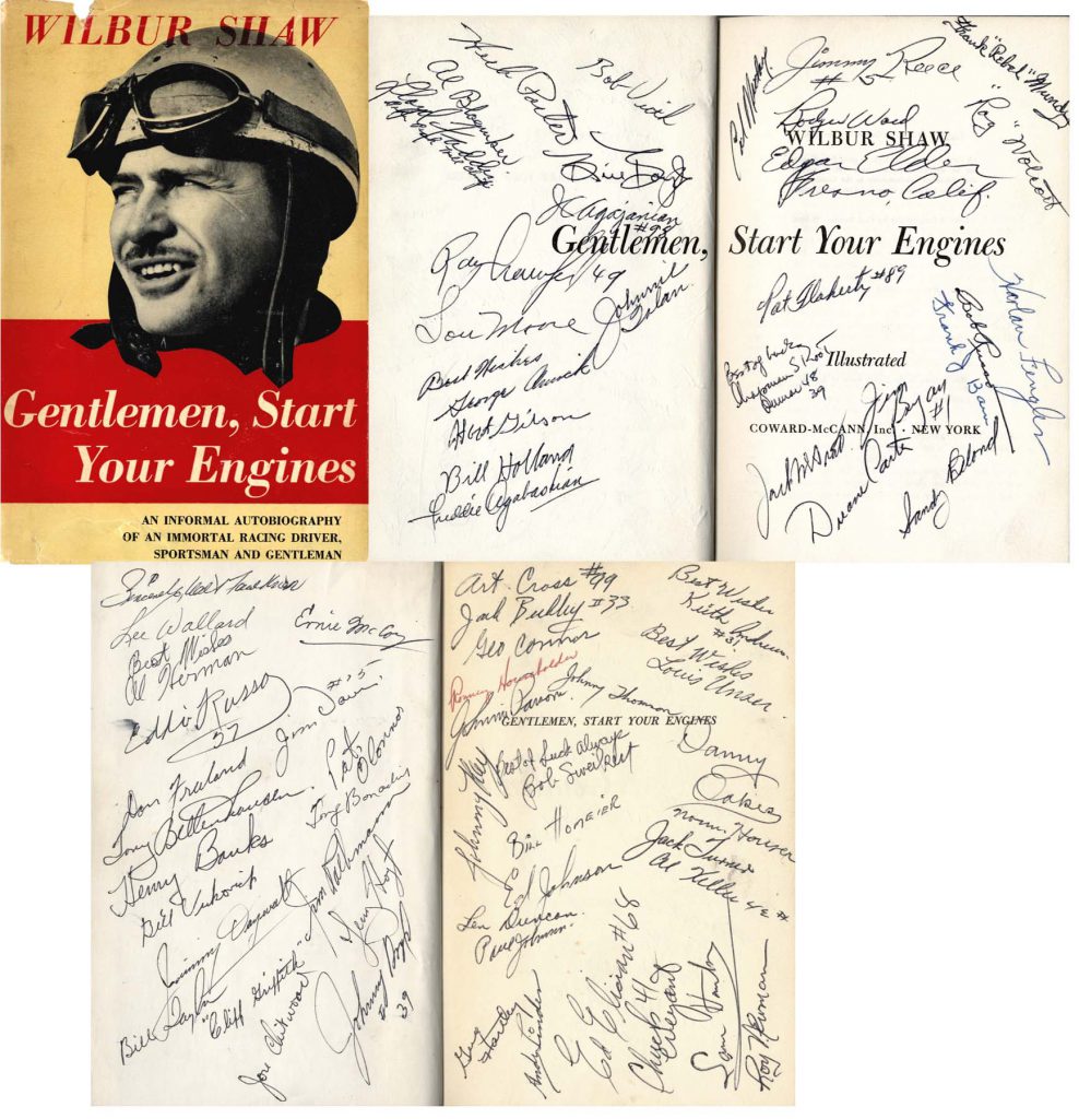 Gentlemen Start Your Engines Multi Signed Book
