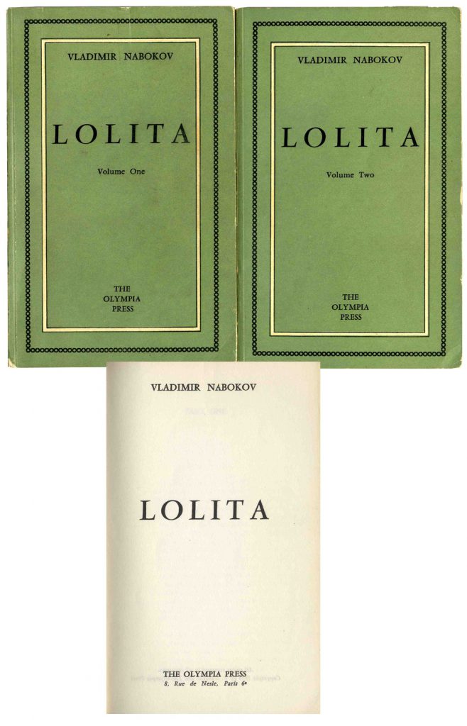 Vladimir Nabokov Lolita 1st edition