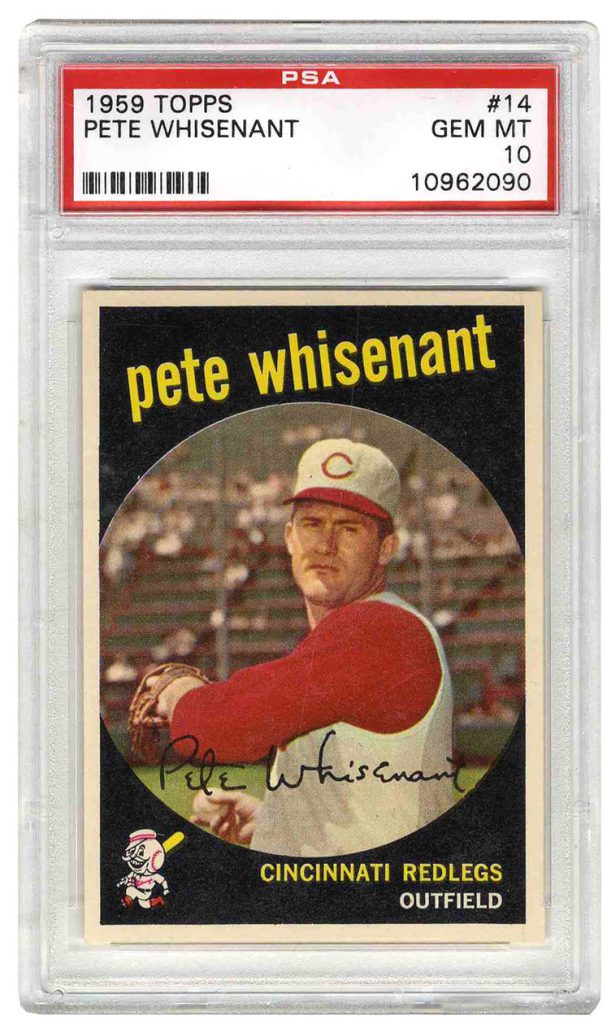 1959 Topps Pete Whisenant #14 PSA 10