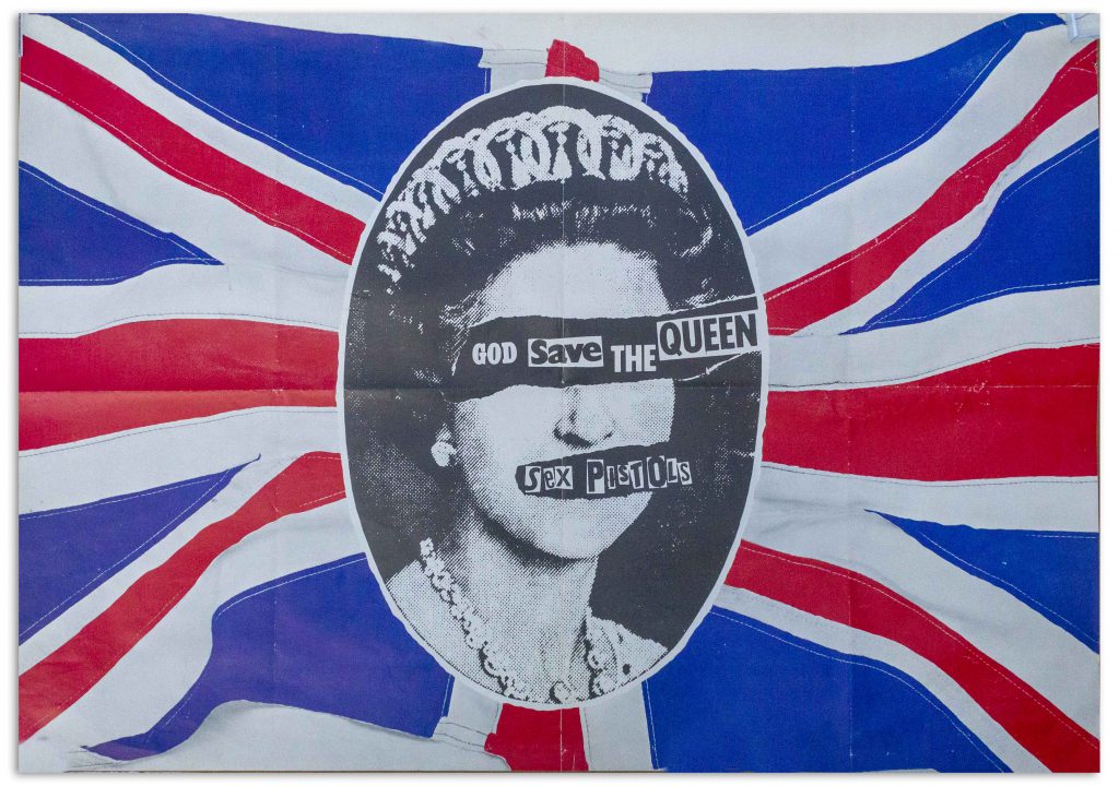 Sex Pistols God Save the Queen Poster