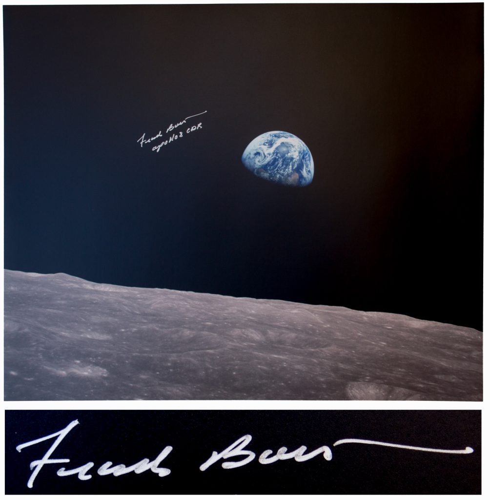 Apollo 8 Frank Borman 16" x 20" signed photo