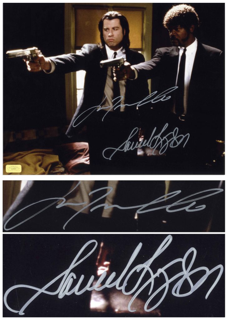 Celebrity Authentics COA Pulp Fiction signed photo