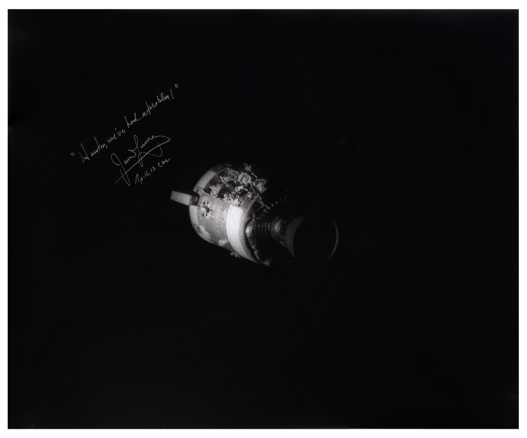 Apollo 8 James Lovell 16" x 20" signed photo