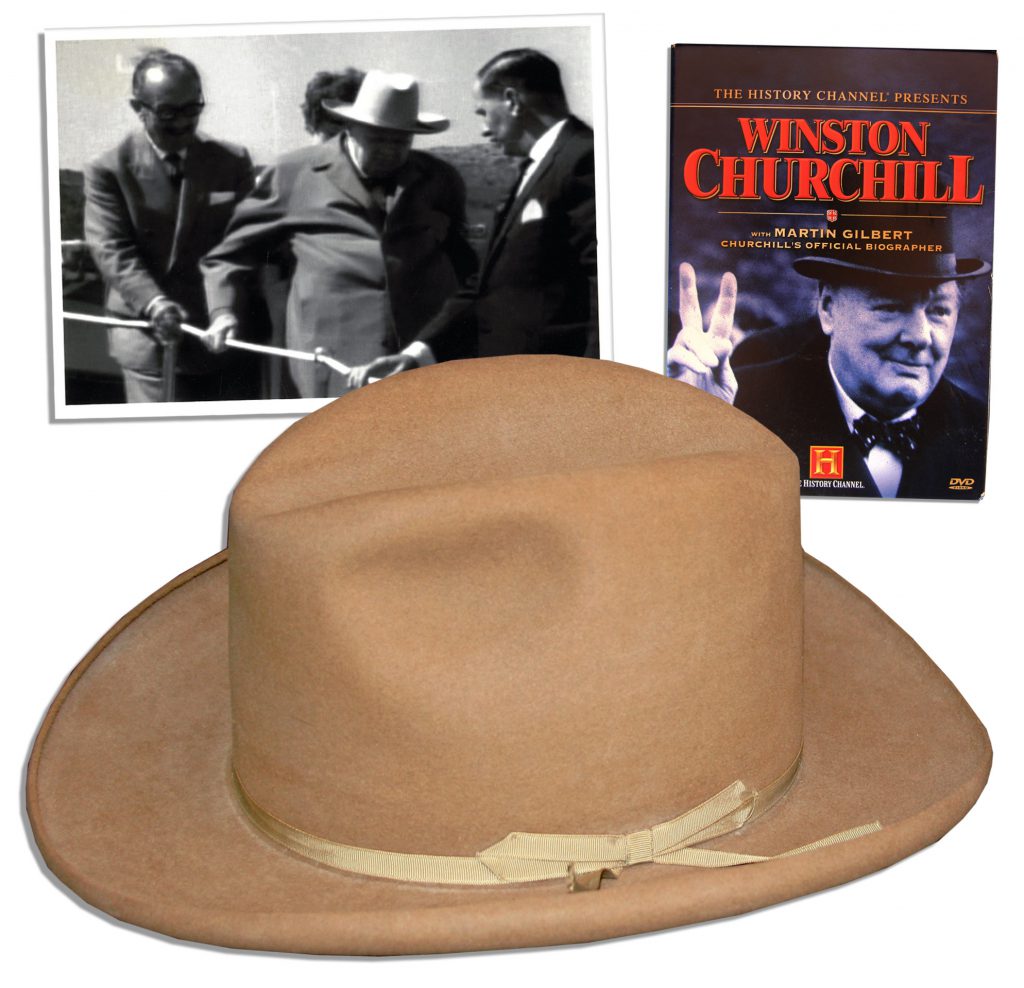 Winston Churchill signed book