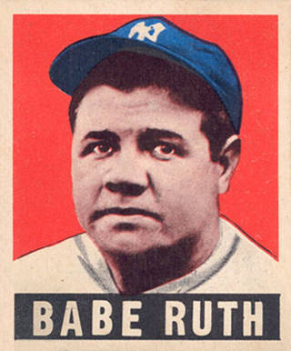 1948 Leaf Babe Ruth #3 PSA 9