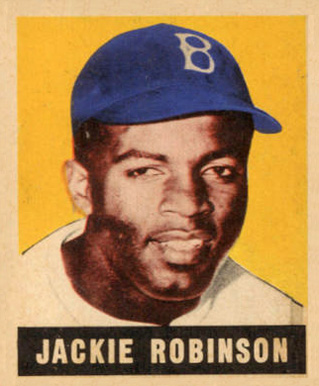 1948 Leaf Jackie Robinson #79 PSA 8