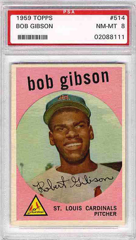 Bob Gibson Game Worn St Louis Cardinals Jersey